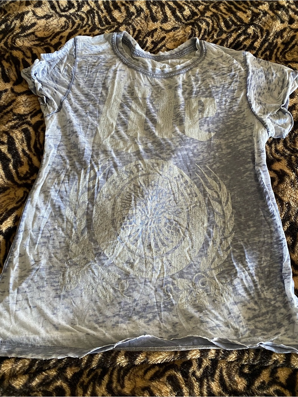 Recycled Karma Miller Lite Distressed Women’s Graphic T-Shirt